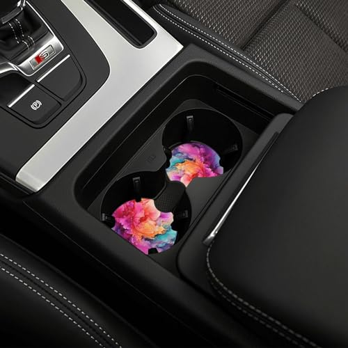 Portavasos para carro 2 piezas antideslizante impermeable miniatura 6