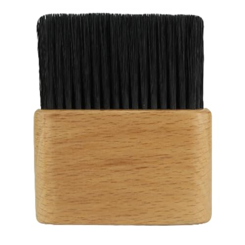 Beatifufu 1 cepillo de limpieza para el cuello, plumero, cepillo de depilación, plumero de salón, cepillo de corte de pelo, peluquería, cepillo para el cuello, corte de pelo