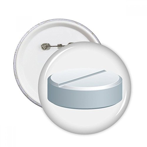 Pins pilule blanche pour personnaliser une blouse de médecin ou un sac à dos