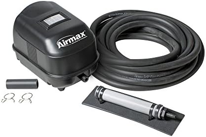 CrystalClear KoiAir Mini, Aeration Kit for Water Gardens & Koi Fish Ponds up to 4,000 Gallons, Quiet & Energy Efficient, Made for Year-Round Use to Maintain Clean & Clear Water