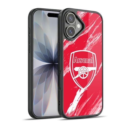 Coque Gel Renforcée iPhone 17 Arsenal FC Protection Antichoc Marbre Rouge