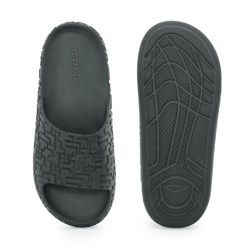 Image of Red Tape Men's Casual Sliders for Lightweight Everyday Comfort