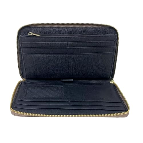 Steve Madden BSTACKED Zip Around Wallet Wristlet (MUSHROOM)3