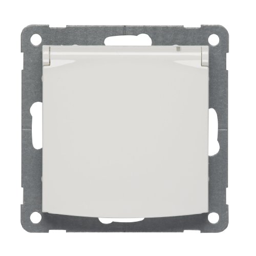 Price comparison product image Badora Schuko Socket Pure White