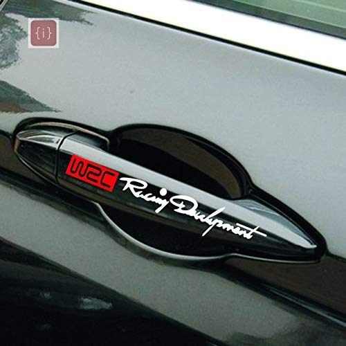Wrc Racing Development Sticker ISEE 360® Car Stickers Exterior Door Handle WRC Racing Development ...