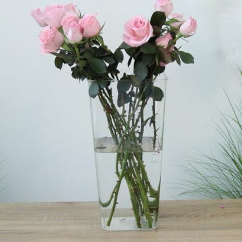 Vase en acrylique transparent incassable pour sublimer chaque fleur texturée - 7