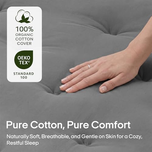 ZonLi Japanese Floor Mattress, 100% Cotton Cover Foldable Futon Mattress by ZonLi - Image 2