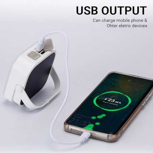 Lampe LED exterieur rechargeable 4000LM eclairage etanche