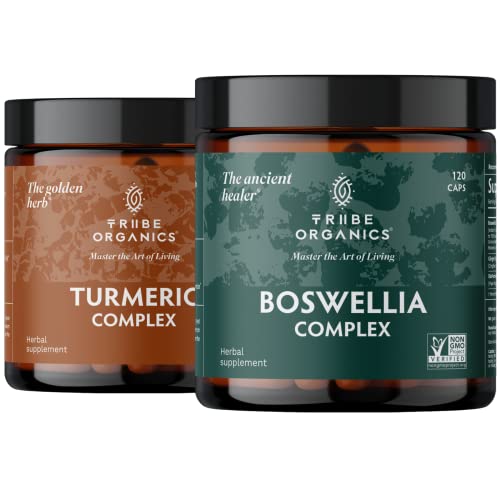 Resilience Duo - Turmeric Curcumin C3 Complex + Boswellin Super + Ginger + Bioperine #TOP26