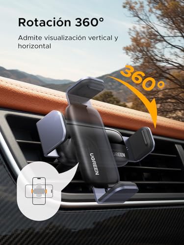 Miniatura 3 de Ugreen Soporte Móvil Coche, Suporte Telemovel Carro Para Rejillas Del Aire