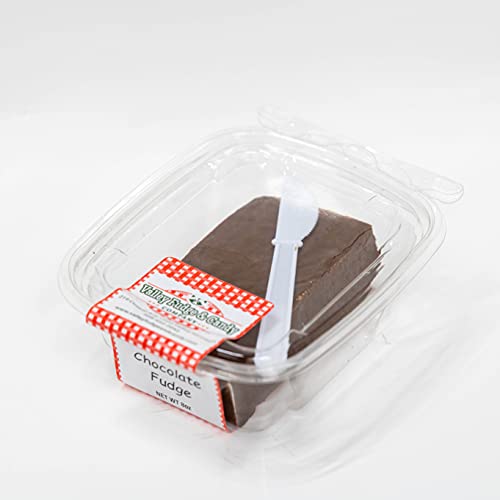 Valley Fudge, Chocolate, Fresh Artisan Fudge, Real Butter, Gourmet Candy, Half Pound Package #TOP5