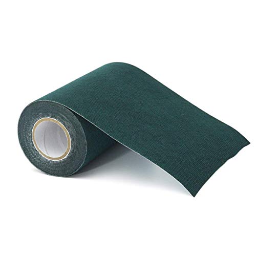 TOSSPER Anti Slip Artificial Turf Non Woven Fabric Fixing DIY Roll Grass Tape Decorative Joining Lawn Self Adhesive Repair Seaming 5M