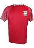 Icon Sport Group Liverpool F.C. 公式大人用サッカーポリジャージー P006, ブラック, One Size