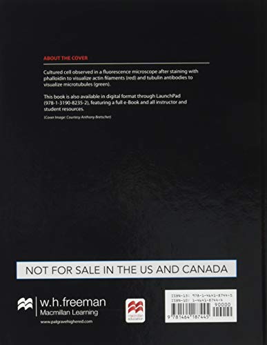 W.H.Freeman & Co Ltd Molecular Cell Biology