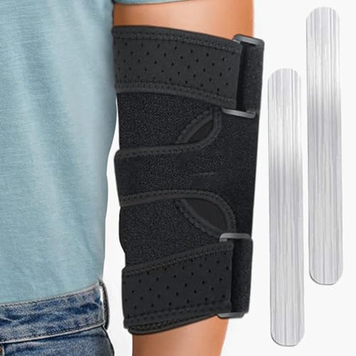 Codera ajustable con férulas desmontables para estabilización de codo de hombre y mujer 3