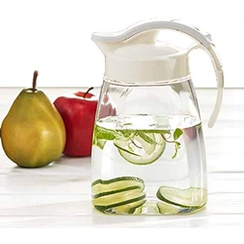 Compact Airtight Water Pitcher – 45oz (1.4QT) Personal Size Fridge Door Jug, Leakproof for Hot & Cold Drinks, Slim Space-Saving Design, Easy Pour, Dishwasher Safe, Made in Japan by Invisioncorp - Image 4