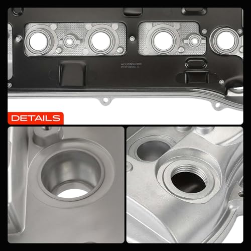 A-Premium Engine Valve Cover Assembly Compatible with Toyota Camry 2002-2009, Corolla & Matrix 2009-2013, Highlander 2001-2007, RAV4 2004-2008, Solara 2002-2008, L4 2.4L (2AZ-FE), 11201-28014 by A-Premium - Used condition - Image 9