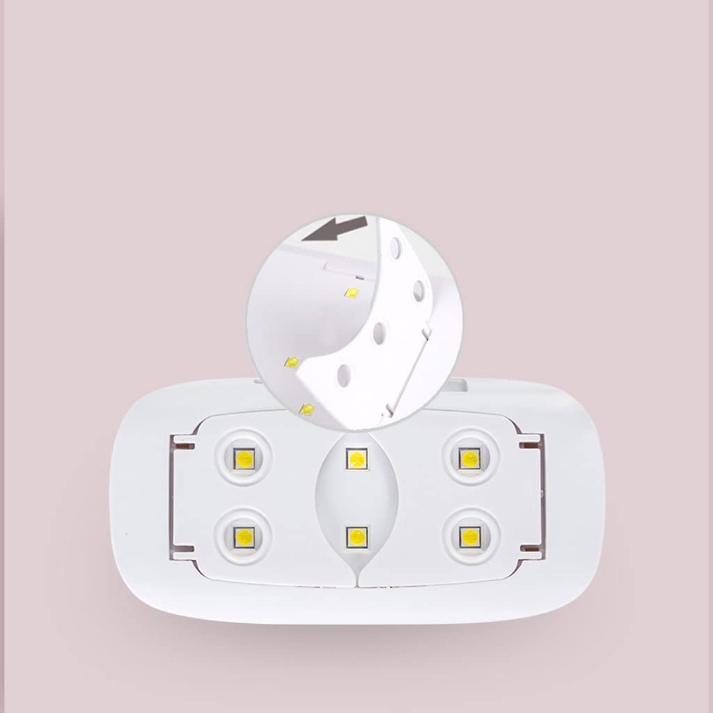 Suszarka do Paznokci Przenośna lampa do paznokci Nail Art Tools 6W Suszarka do paznokci Gel Polski Lampa Phototherapy Lampa Lampa Lampa Nail Suszarka do Gel Polish do wszystkich żelów