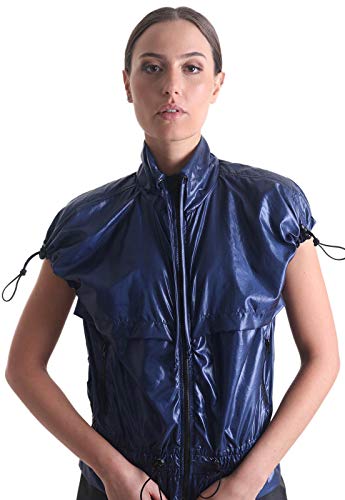 Colete com Sobreposição e Ajustes na Manga PPOETA - Azul - G