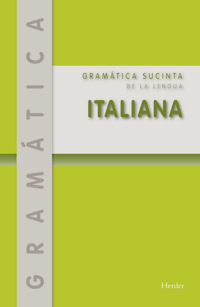 Gramática sucinta de la lengua italiana (fuera de colección)