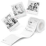 NIIMBOT Photo Papers Compatible with Pro Series Label Makers, Thermal Picture Labels Good Idea to Print Photos, Beauty Memories, Note,List (2.13''x2.67''-54x67mm)