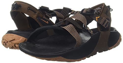 Image of Nike Mens Oneonta Sandal Black /Gum Med Brown-Cacao Wow NSW Elements Solar - 10 UK (DJ6603-002)