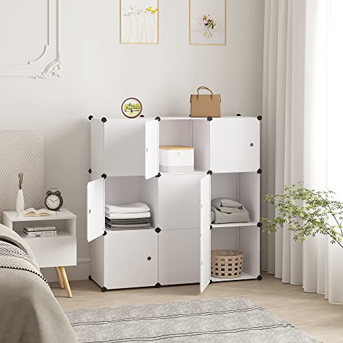 WOLTU DIY Armadio a Cubo Armadietto Guardaroba