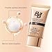 BB Cream Tinted Moisturizer With SPF 50, 9 in 1 BB Cream Sunscreen Protection Concealer, Foundation Full Coverage Tinted Moissturizer for All Skin, Oil-Free, Light (#01 Natural color, with 1 puff)