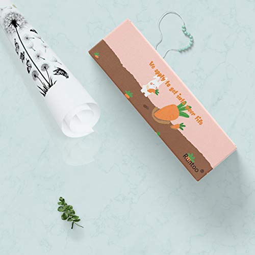 Runtoo Black Dandelion Wall Decals Flower Butterfly Wall Stickers For Living Room Bedroom Home Decoration Wall Décor #TOP5