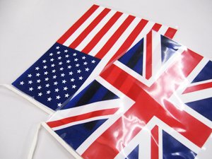 Amazon.co.jp: TOSPA ポリエチレン製連続万国旗 20カ国連続旗 日本製