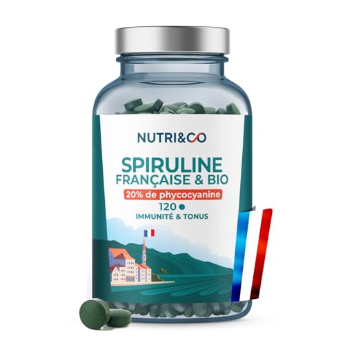 NUTRI & CO Spiruline BIO 100% Française - Cultivée en Provence - ...