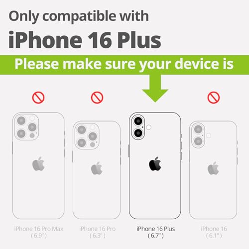 Image of Carveit Wood Case for iPhone 16 Plus, The Incomplete Compass, Walnut | Magnetic iPhone 16 Plus Case Compatible with MagSafe Wireless Chargers, Engraved Wood with Soft TPU Shockproof Bumper