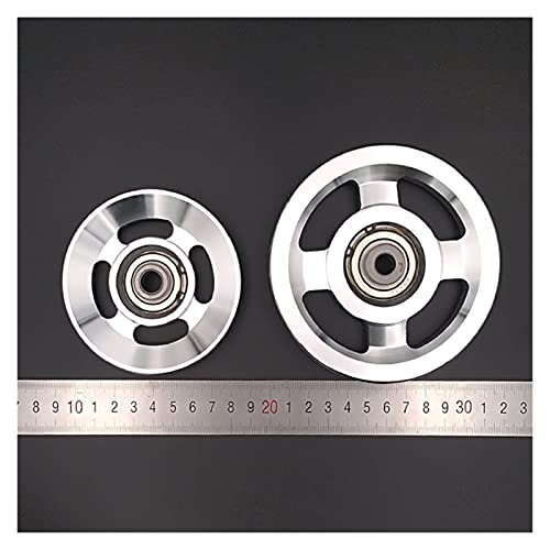 Polea de cojinete de aleación de aluminio de 110mm para equipos de transmisión