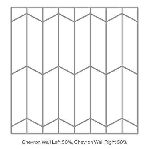 Bedrosians Sorrento Gloss Ceramic Tile 2.5\" x 10\", Left-Side, Azzurro (18-Pack, 3.26 SF) - Thumbnail 3