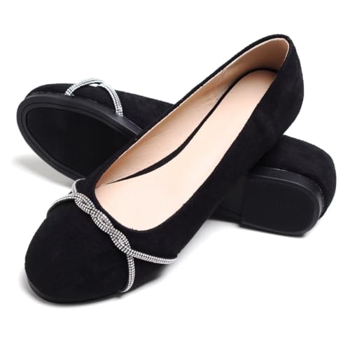 Image of SAILING LU Casual Shoes for Women Dressy Ballet Flats