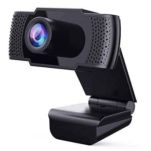 Firsting Webcam with Microphone - Full 1080P HD, Plug and Play, High Definition Video Quality, Compatible with Most Devices & Apps, for Online Class, Conferencing, Streaming by Firsting - Used condition - US$21.49
