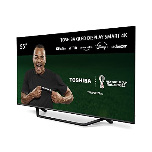TOSHIBA Tela QLED 55 Pol. 55M550KB Quantum DOT 4K Smart VIDAA - TB001