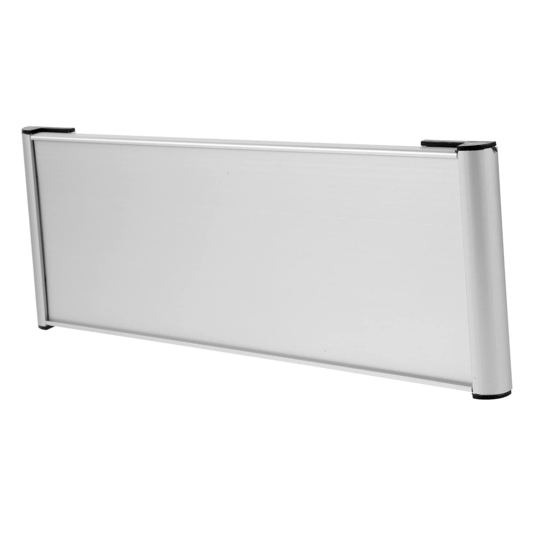 SEWACC 10stücke Aluminium Türschild Mit Minimalistischer Doppelseitiger Beschreibbarer Nameplate Für Langlebig Und Vielseitig Einsetzbar Diy Gestaltungsmöglichkeiten