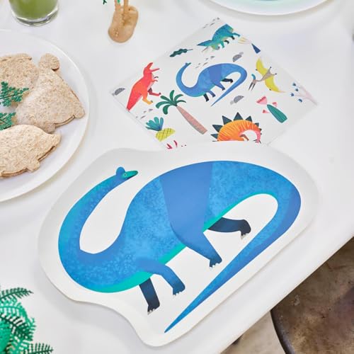 Celebración temática de dinosaurios con 240 servilletas Talking Tables de papel 3