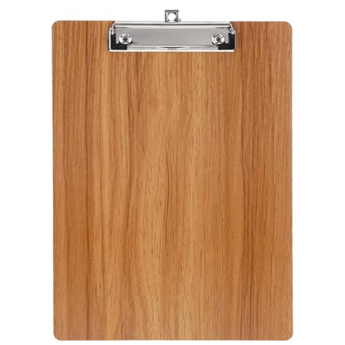 Klemmbrett A4 A5-Natur Holz Clipboard, Nachhaltiges...