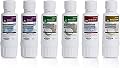 FRIZZLIFE W5006 Water Filter Replacement Cartridge For WA99 RO Reverse Osmosis System - From Second Year Replacement Cartridge Set (6 Pack)