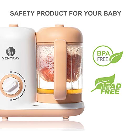 Ventray Baby Food Maker, Puree Food Processor Steamer Blender Cooker Warmer Machine for Toddlers Baby, All-in-one Auto… - Image 7