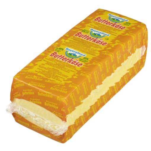 Bayernland Butterkäse 45% Fett ca. 3,0-3,3 kg Stück