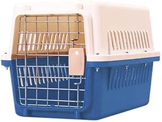 AIMALL Dog Cat Portable Pet Carrier Crate, Airline-Approved Travel Tote Kennel for Small to Medium Pets, Lightweight Desig...
