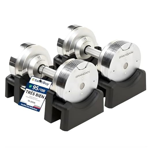 Haltères réglables Chrome 2x23,5 kg