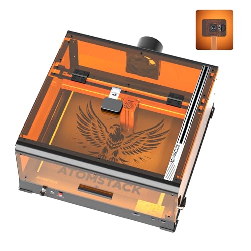 Atomstack Máquina De Grabado Láser A6 Pro De 40 W, 6 W, Con Carcasa B3, Caja Protectora, 600 Mm S, Alta Velocidad De Grabado, Cúter Láser, Rango De Grabado 370 X 310 Mm Atomstack Máquina De Grabado Láser A6 Pro De 40 W, 6 W, Con Carcasa B3, Caja Protectora, 600 Mm S, Alta Velocidad De Grabado, Cúter Láser, Rango De Grabado 370 X 310 Mm