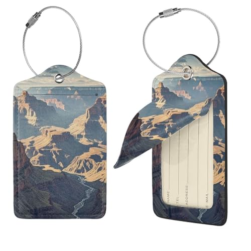 Étiquettes de bagage en cuir protection intimité pour valise homme femme