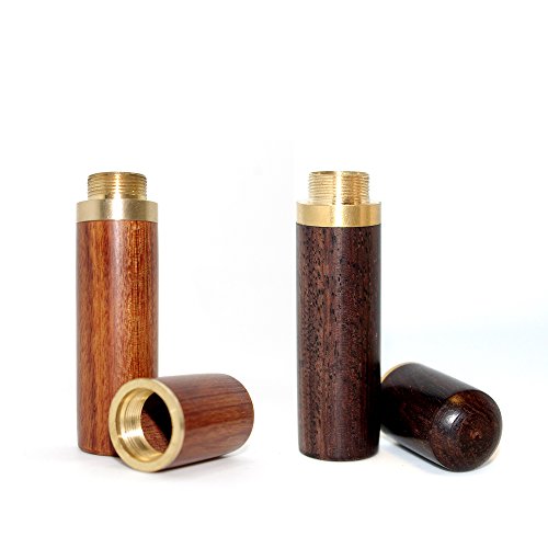 Vecent Portable Wood Toothpick Holder Mini Toothpick box Pocket Toothpick Holder
