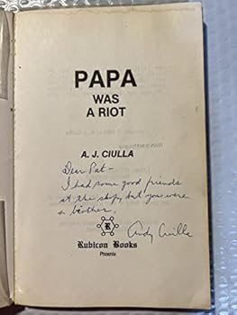 Paperback Papa Was a Riot Book