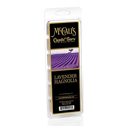 Image of McCall's Candles | Lavender Magnolia | Scented Wax Melt | Soft Lavender, Sweet Magnolia & Calming Balsamic Notes | 5.5 oz